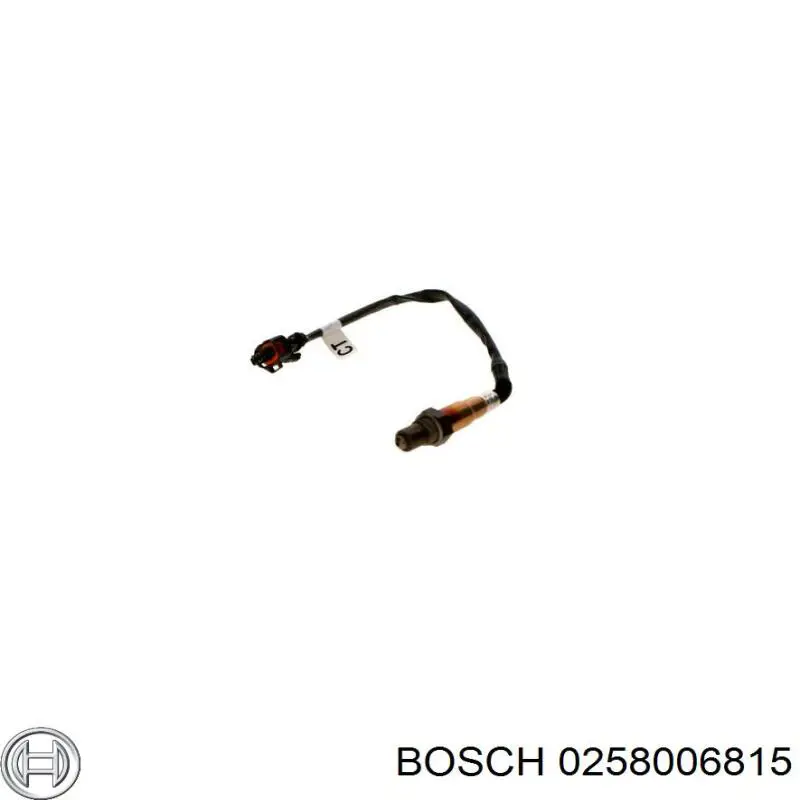 0 258 006 815 Bosch sonda lambda sensor de oxigeno para catalizador