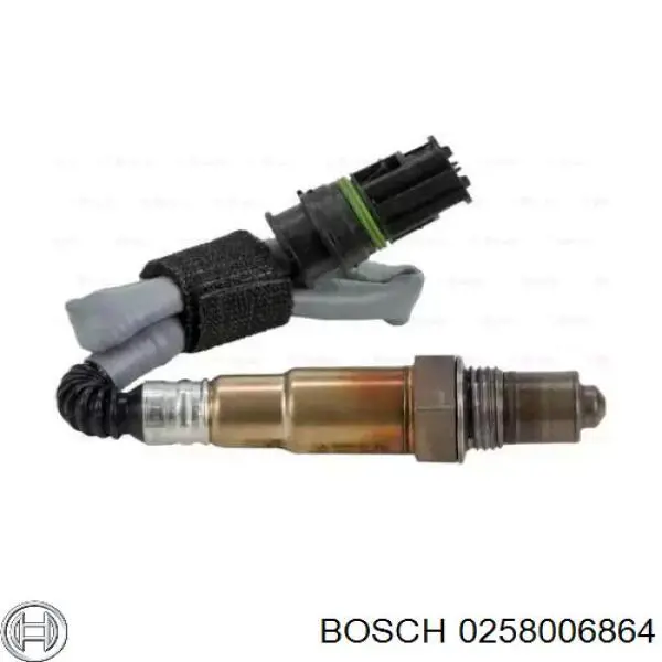 Sonda Lambda, Sensor de oxígeno despues del catalizador izquierdo para BMW 7 (E65, E66, E67)