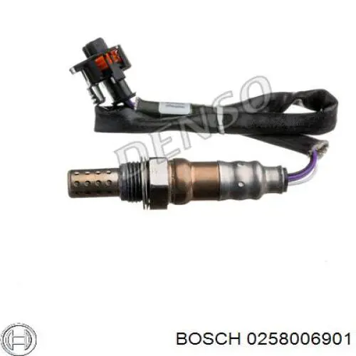 0258006901 Bosch sonda lambda sensor de oxigeno post catalizador