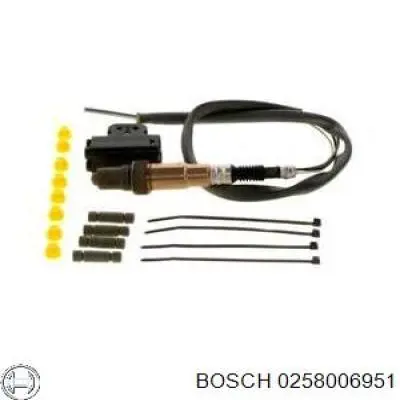 0258006951 Bosch Sonda lambda (NOx, O2)