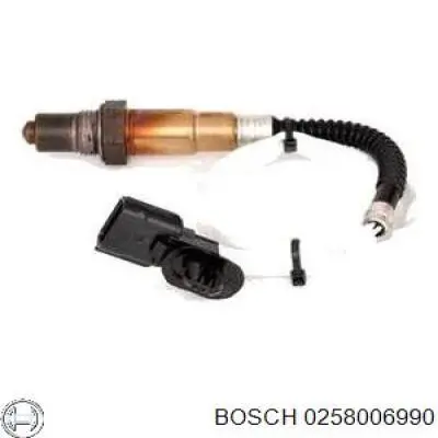 0258006990 Bosch sonda lambda sensor de oxigeno para catalizador