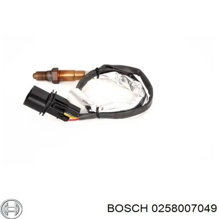 0 258 007 049 Bosch sonda lambda sensor de oxigeno para catalizador