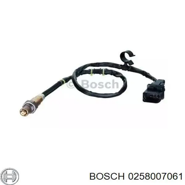 Sensor de oxígeno previo al catalizador 0258007061 Bosch