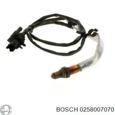 Sensor de oxígeno previo al catalizador 258007070 Bosch