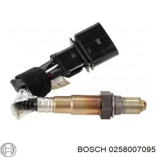 0258007095 Bosch sonda lambda sensor de oxigeno para catalizador