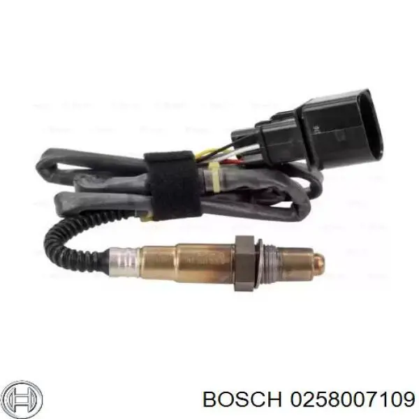 0258007109 Bosch sonda lambda sensor de oxigeno post catalizador