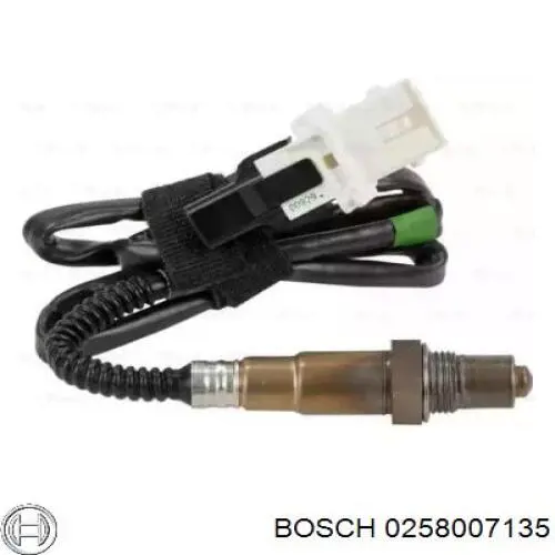 Sonda lambda, sensor de oxígeno antes del catalizador izquierdo 75140 FAE