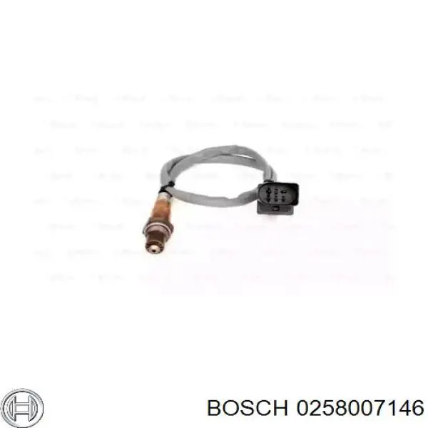 Sensor de oxígeno previo al catalizador Bosch 0258007146 precio, desde 88,57 EUR