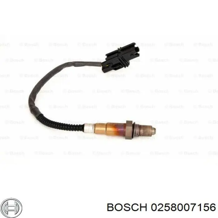 0 258 007 156 Bosch sonda lambda sensor de oxigeno para catalizador