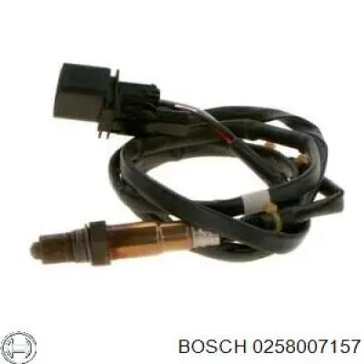 0 258 007 157 Bosch sonda lambda, sensor de oxígeno antes del catalizador derecho