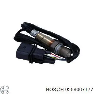 0258007177 Bosch sonda lambda sensor de oxigeno para catalizador