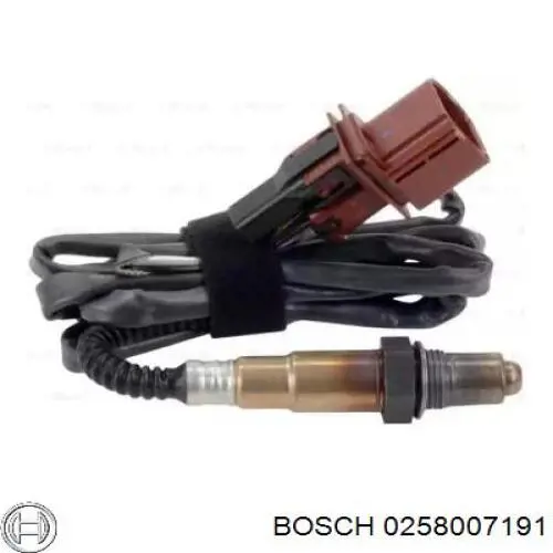 0258007191 Bosch sonda lambda sensor de oxigeno para catalizador