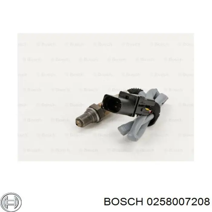 0258007208 Bosch sonda lambda, sensor de oxígeno antes del catalizador izquierdo