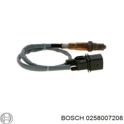 Sonda lambda, sensor de oxígeno antes del catalizador izquierdo Bosch 0258007208 precio, desde 110,35 EUR