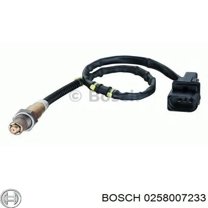 258007233 Bosch Sonda lambda, sensor de oxígeno antes del catalizador derecho