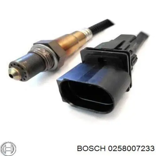 Sonda lambda, sensor de oxígeno antes del catalizador derecho Bosch 258007233 precio, desde 146,64 EUR