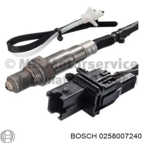 258007240 Bosch sonda lambda sensor de oxigeno para catalizador