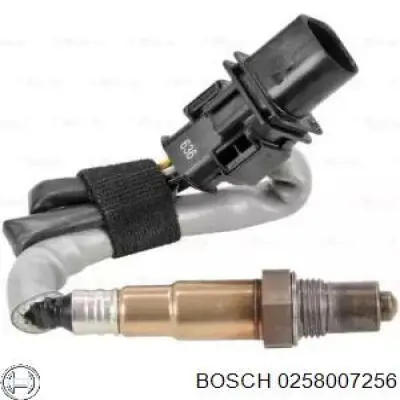 0258007256 Bosch sonda lambda, sensor de oxígeno antes del catalizador izquierdo