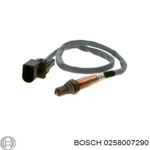 Comprar 0258007290 Bosch Sensor de oxígeno previo al catalizador