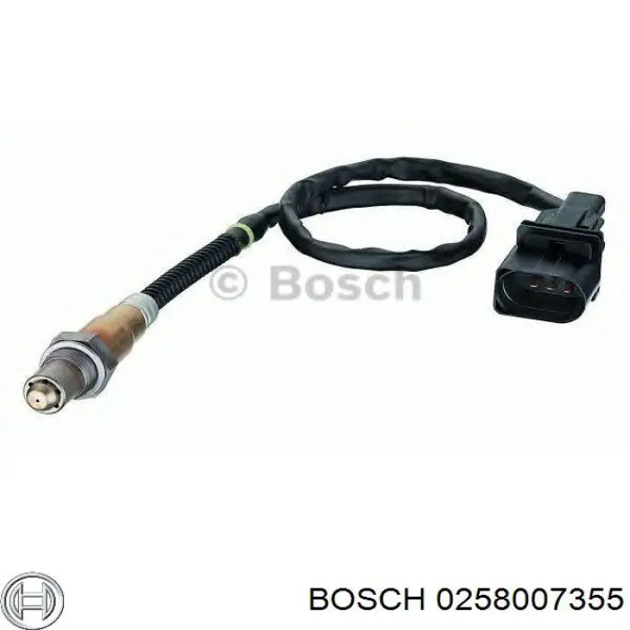 0 258 007 355 Bosch sonda lambda sensor de oxigeno para catalizador