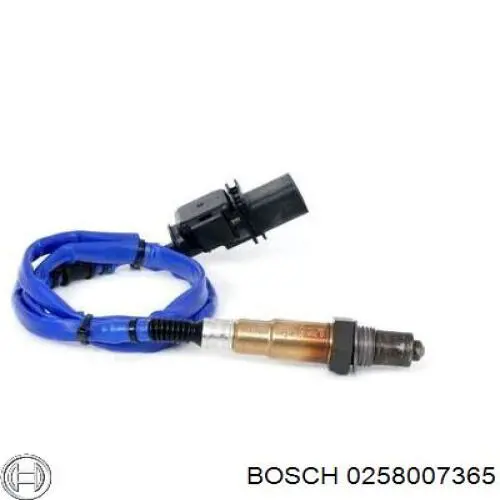 0258007365 Bosch sonda lambda sensor de oxigeno post catalizador
