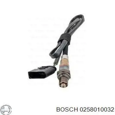 0258010032 Bosch sonda lambda sensor de oxigeno post catalizador