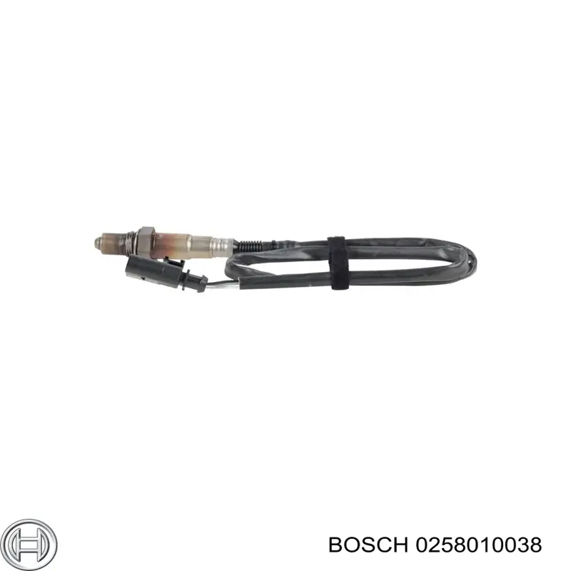 0258010038 Bosch sonda lambda sensor de oxigeno post catalizador