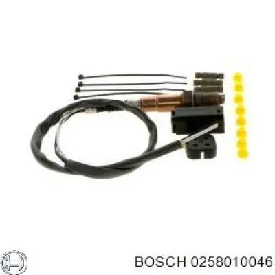 0 258 010 046 Bosch sonda lambda sensor de oxigeno post catalizador