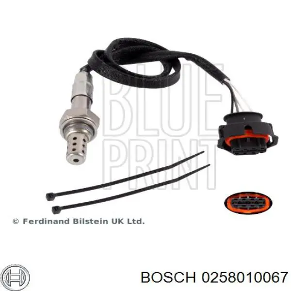 Sonda lambda, sensor de oxígeno después del catalizador derecho Bosch 0258010067 precio, desde 61,00 EUR