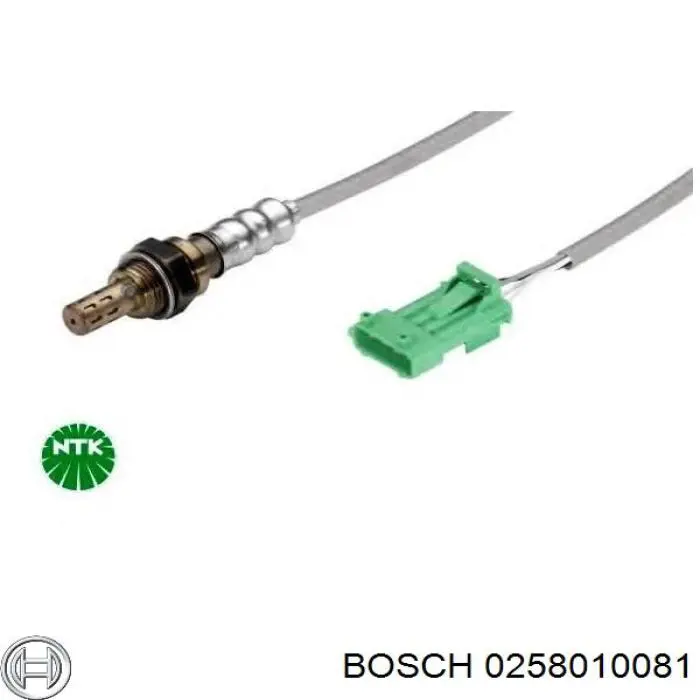 0258010081 Bosch sonda lambda sensor de oxigeno para catalizador