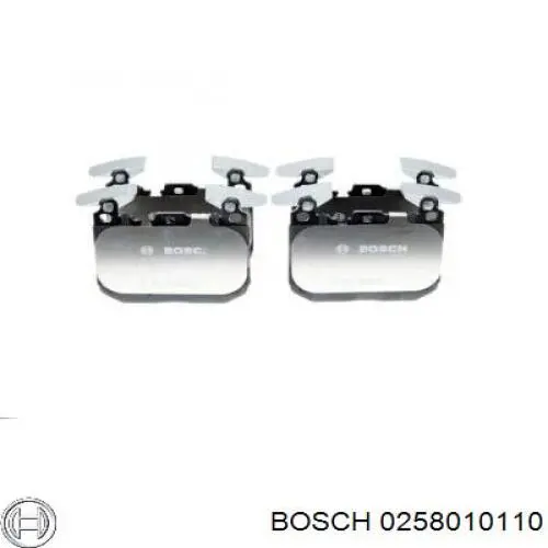 Sensor de oxígeno previo al catalizador 0258010110 Bosch