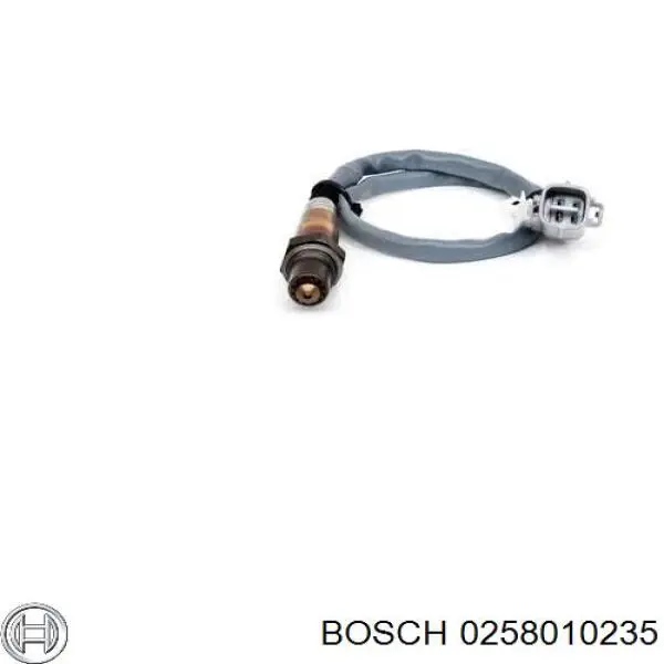 0 258 010 235 Bosch sonda lambda sensor de oxigeno post catalizador