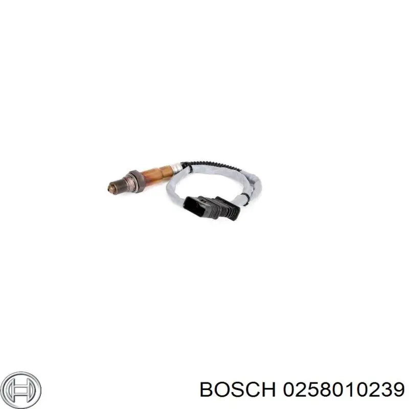 0258010239 Bosch sonda lambda sensor de oxigeno post catalizador