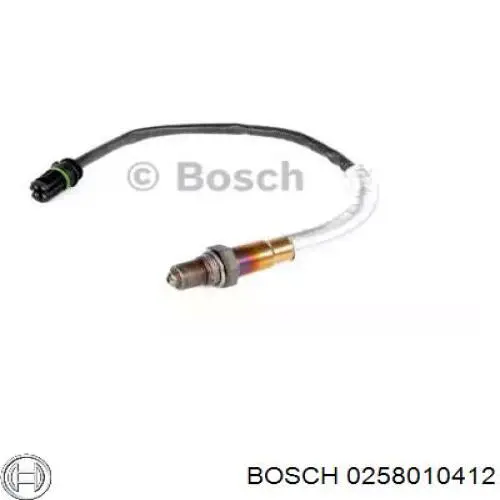 0 258 010 412 Bosch sonda lambda sensor de oxigeno post catalizador
