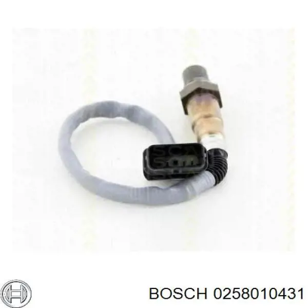 Sonda lambda de oxígeno posterior al catalizador 0258010431 Bosch