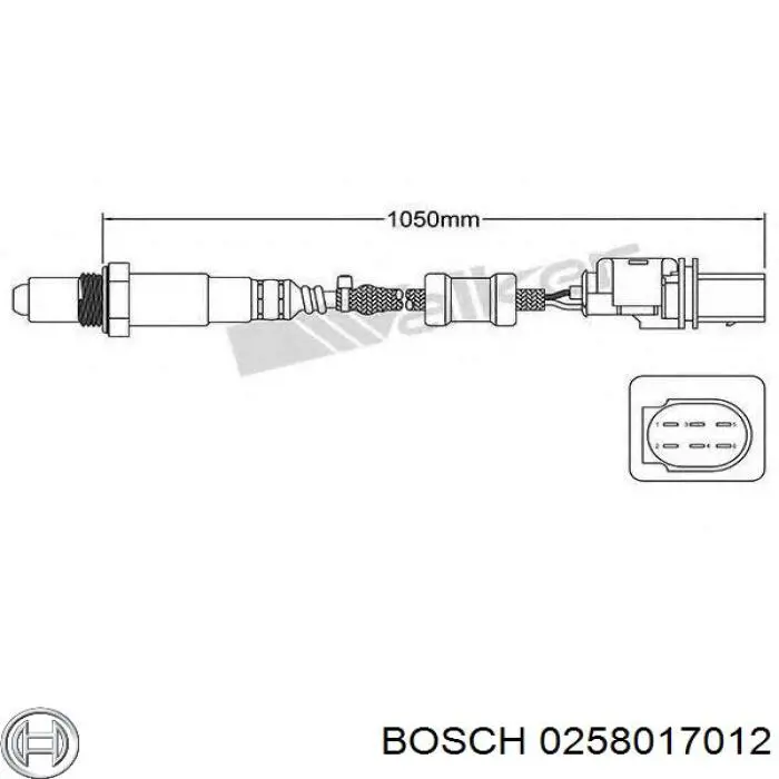 Comprar 0258017012 Bosch Sensor NOx