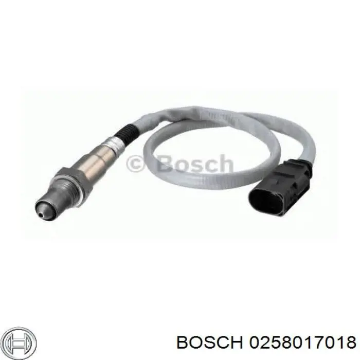 Sensor de oxígeno previo al catalizador 0258017018 Bosch