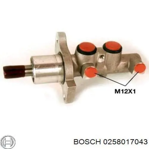 0258017043 Bosch sonda lambda