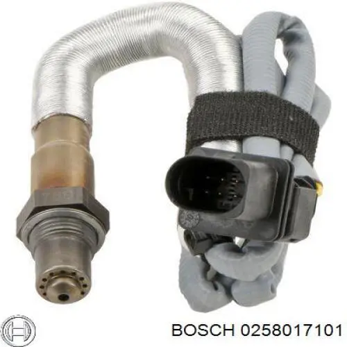 0258017101 Bosch sonda lambda sensor de oxigeno post catalizador