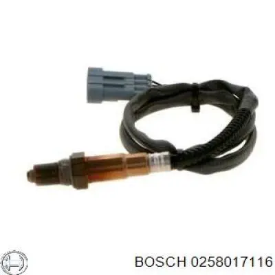 Sensor de oxígeno previo al catalizador 0258017116 Bosch