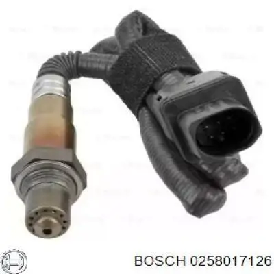 0258017126 Bosch sonda lambda sensor de oxigeno para catalizador