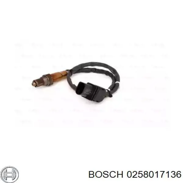 0258017136 Bosch Sensor de oxígeno previo al catalizador