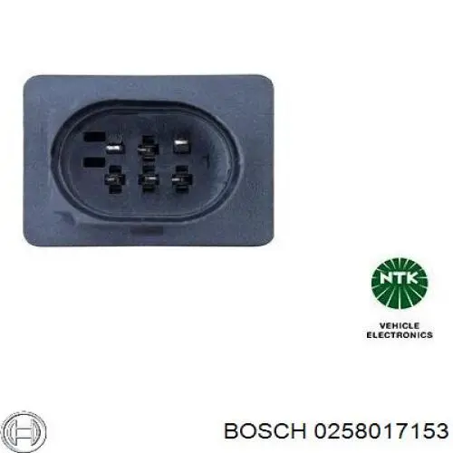 0258017153 Bosch Sensor de oxígeno previo al catalizador