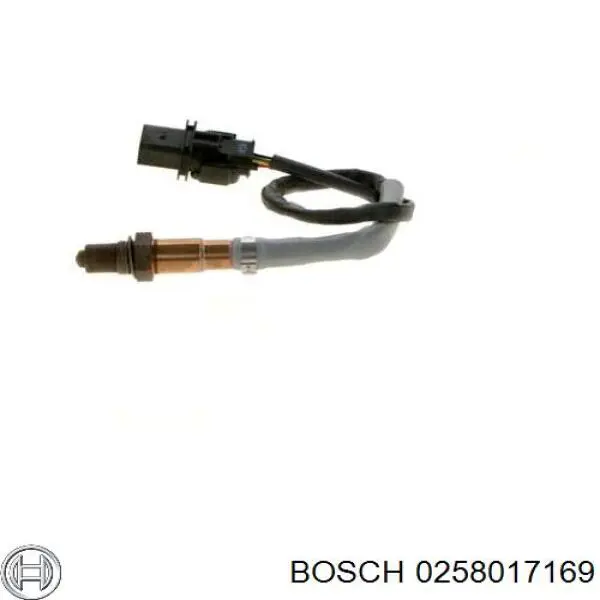 0258017169 Bosch Sensor de oxígeno previo al catalizador