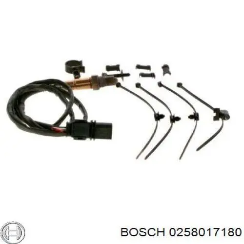 0 258 017 180 Bosch sonda lambda sensor de oxigeno para catalizador