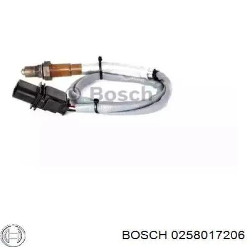 0258017206 Bosch sonda lambda sensor de oxigeno para catalizador