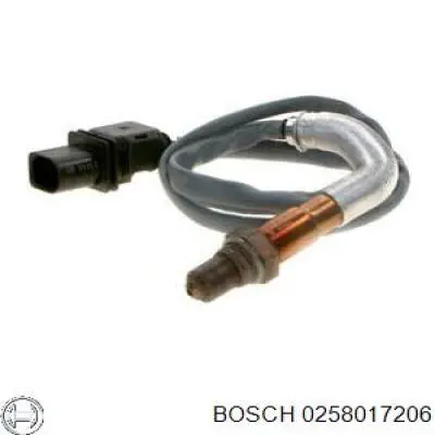 Comprar 0258017206 Bosch Sensor de oxígeno previo al catalizador