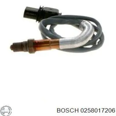 Sensor de oxígeno previo al catalizador 0258017206 Bosch