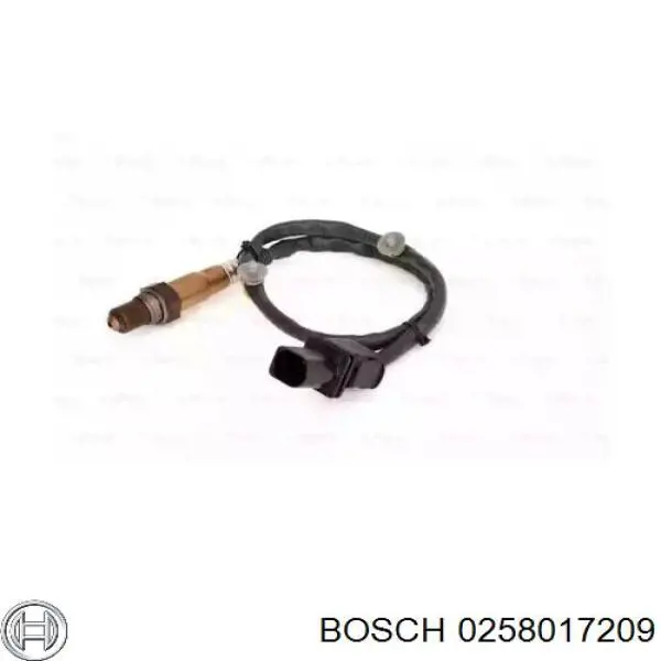 0258017209 Bosch Sensor de oxígeno previo al catalizador