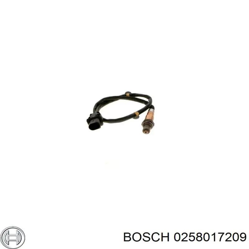 0258017209 Bosch sonda lambda sensor de oxigeno para catalizador